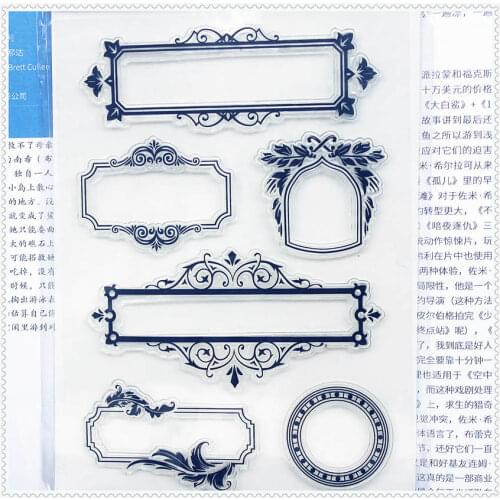 PANFELOU 11.3*15.56cm Iron box series Transparent Silicone Rubber Clear Stamps cartoon for Scrapbooking/DIY wedding album