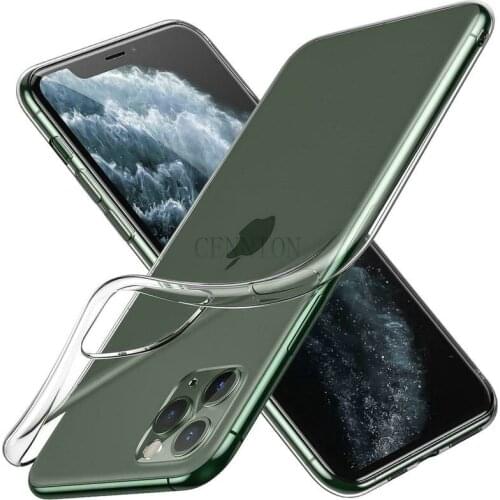 Transparent shockproof soft TPU case for iPhone 12 mini pro max 11 XS X XR 7 8 6 plus SE 2020 100pcs