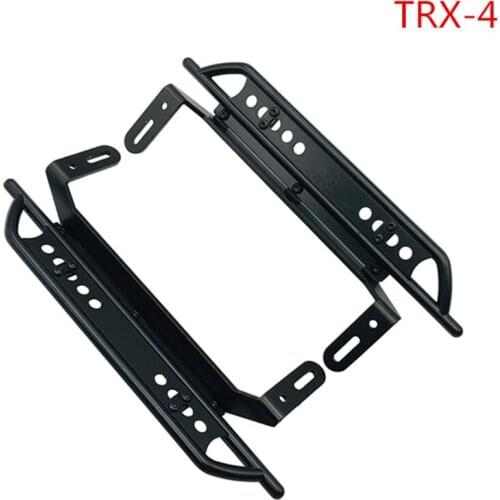 Rc Toys Car Body Decoration Parts Aluminum Alloy Side Pedal For 1/10 Scale RC Crawler Cars TRAXXAS TRX-4 Upgrade Accessories