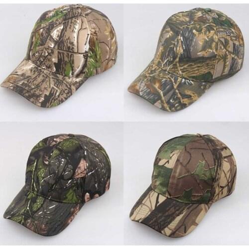 New Fashion Adjustable Unisex Army Camouflage Camo Cap Casquette Hat Baseball Cap Men Women Casual Desert Hat Outdoor Enjoyable
