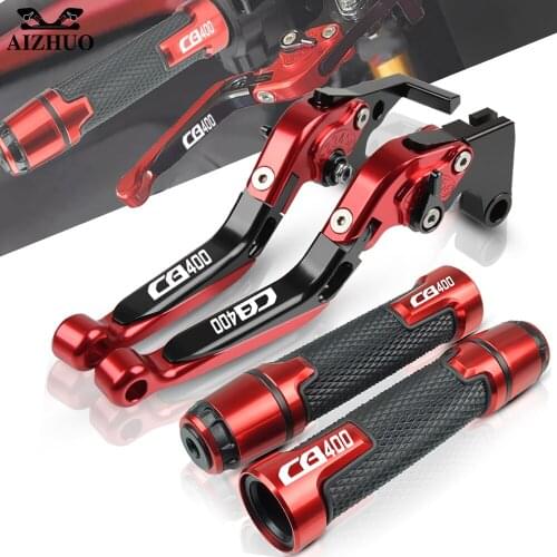 Brake Clutch Lever Aluminum Motorcycles Handle Grips For Honda CB400 CB400SF CB400 VTEC CB 400 SF 1992-1998 1993 1994 1995