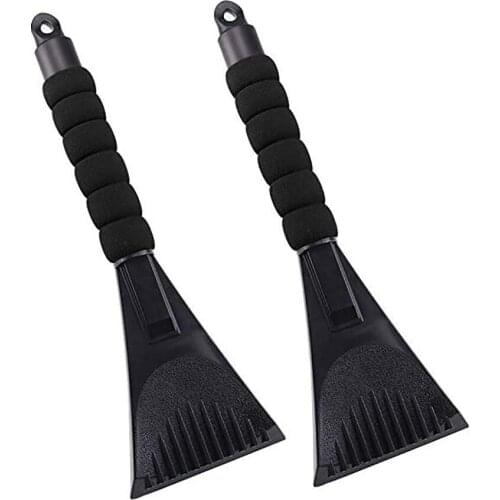 `2019 2pcs Car Snow Ice Scraper Window Snowbrush Shovel Removal Brush Car Windscreen Clean Tools