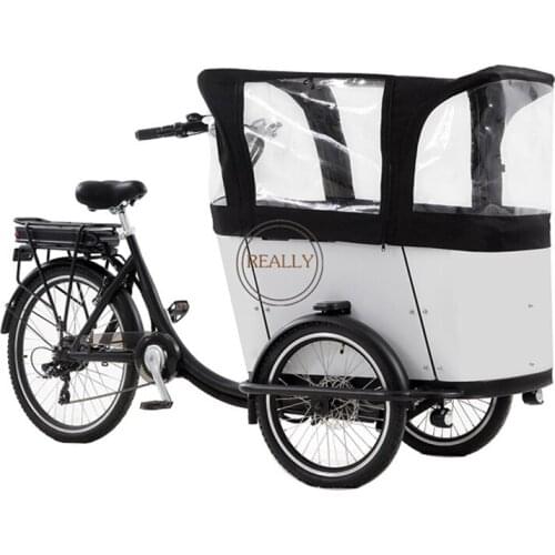 2021 New Design Adult 3 Wheel Tricycle Coffee Cargo bike Pedal And Electic For sale