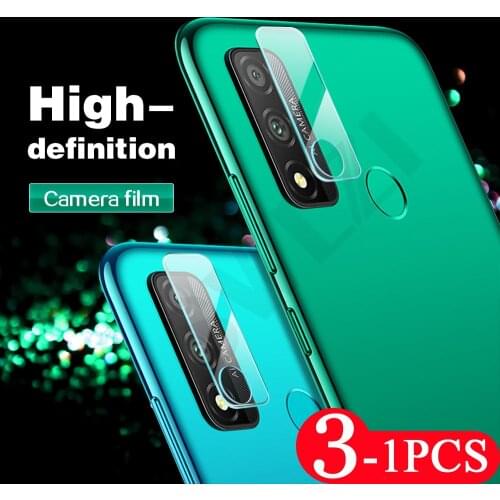 3-1Pcs for Huawei p smart pro S plus 2019 2020 2021 Z Camera Lens protector Camera protective Film phone screen protector Glass