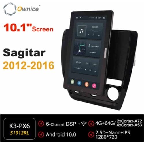 1280*720 Android 10.0 Car Radio forVW Sagitar 2012 2013 2014 Multimedia Video Audio GPS Player head Unit Auto 10.1" Rotatable