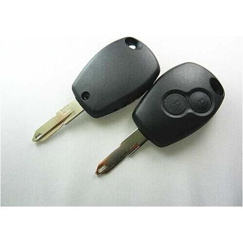 2 Button Remote Key Case Shell For Renault Megan Modus Clio Modus Kangoo Logan Sandero Duster Fob Key Cover 20PCS/lot