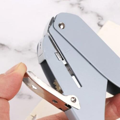 Mushroom Hole T-type Office Punches Paper Cutter Loose Sheet DIY School Supplies Scrapbooking Puncher Binding Holes