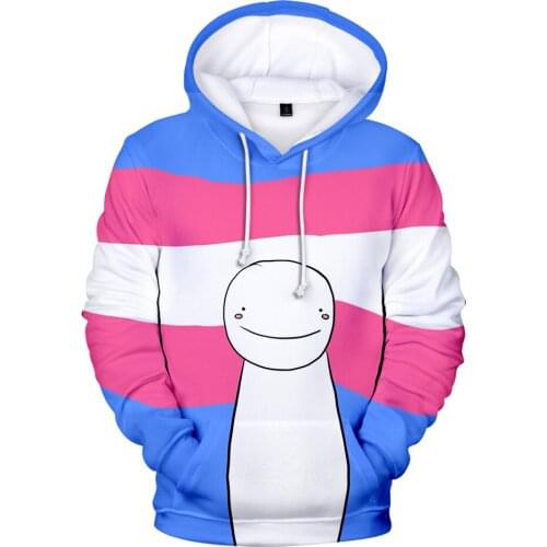 3D Print 2021 DreamWasTaken 3D Hoodies men womens Sweatshirt Dream Smile O-Neck Streetwear kids Hoodie Dream Merch pullover tops