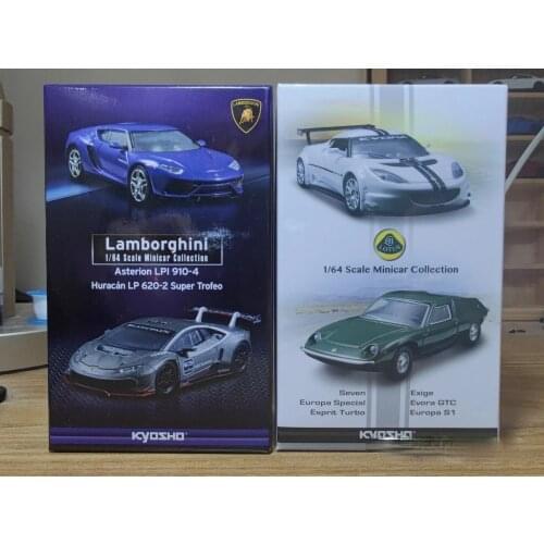 1/64 Kyosho Alloy car Lotus Lotus EVORA GTC 910-4 hidden limited brand new unopened