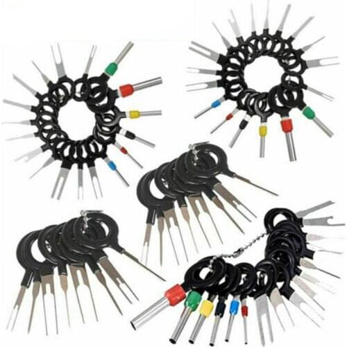 70PCS Ejector Kit Terminal Ejector Removal Tool Pin Ejector Wire Kit Extractor Auto Terminal Removal Connector
