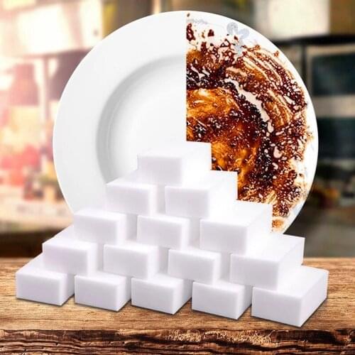 50pcs/lot Melamine Sponge White Cleaning Sponge Kitchen Cleaner Tools Cleaning Household Items 100*70*30mm