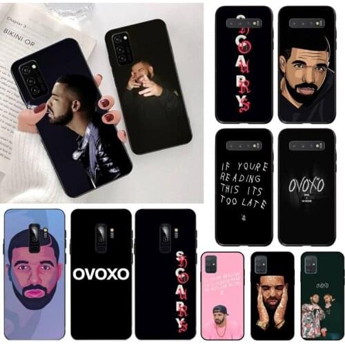 CUTEWANAN Drake Bling Cute Phone Case for Samsung S20 plus Ultra S6 S7 edge S8 S9 plus S10 5G lite 2020