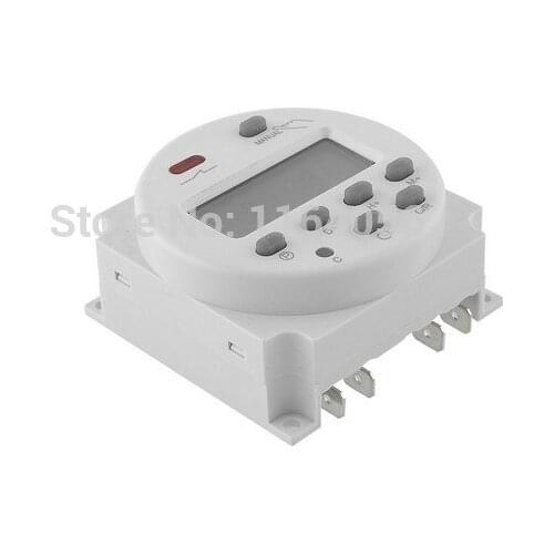 24 Volt 16 Amp LCD Digital Display Programmable Timer Switch for Light