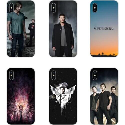 Silicone Shell Cover For Xiaomi Mi4 Mi5 Mi5S Mi6 Mi A1 A2 A3 5X 6X 8 CC 9 T Lite SE Pro SUPERNATURAL SAM DEAN CASTIEL WINCHESTER