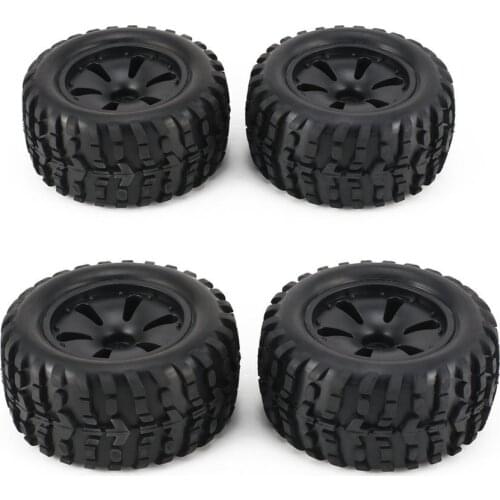 ZD Racing 2 Pair 120mm 1 : 10 Tire Monster Truck Rim Wheel For Hpl Savage Racing RC Car Fine Workmanship