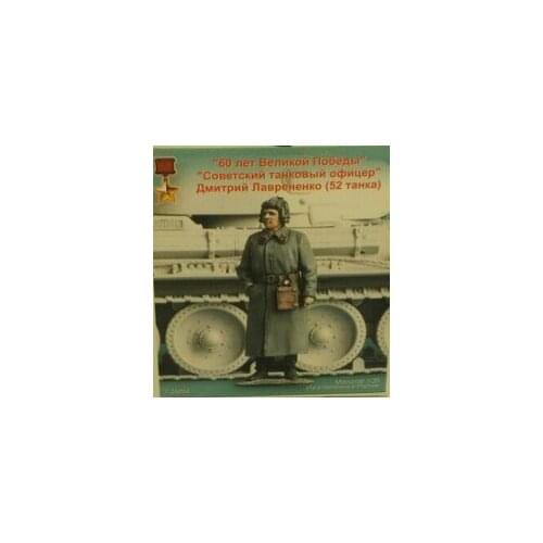 1/35 scale WW2 Soviet tank corps ace Ralph Lee Nenko WWII Resin Model Kit figure Free Shipping