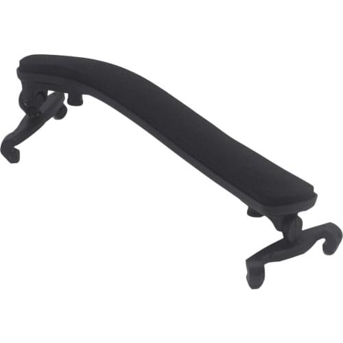 4/4 3/4 Size Violin Shoulder Rest Adjustable Feet Black Musical Instrument Parts