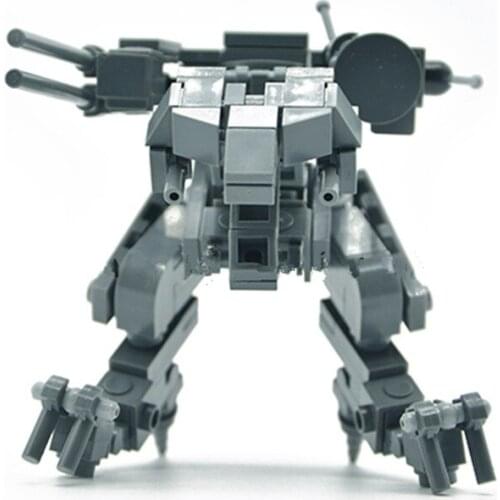 8cm MOC Mecha Model Small Particle Building Blocks Educational Toy