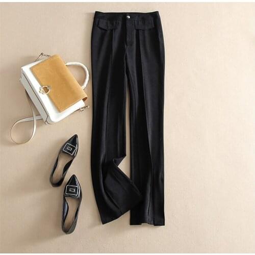 Guesod Women's Flared Trousers