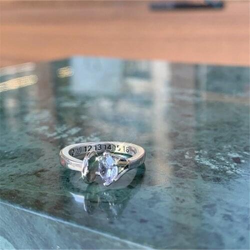 Miuoxion Wholesale Fashion Personality Jewelry Temperament Full Zircon Nail Ring For Women Feature Namour Charm Gift All Seasons