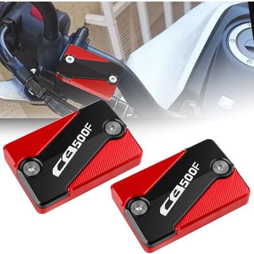 Motorcycle Accessorie Front Brake Fluid Reservoir Covers Protection For Honda CB500F CB 500F 500 X/F/R 2013-2019 2020 all years