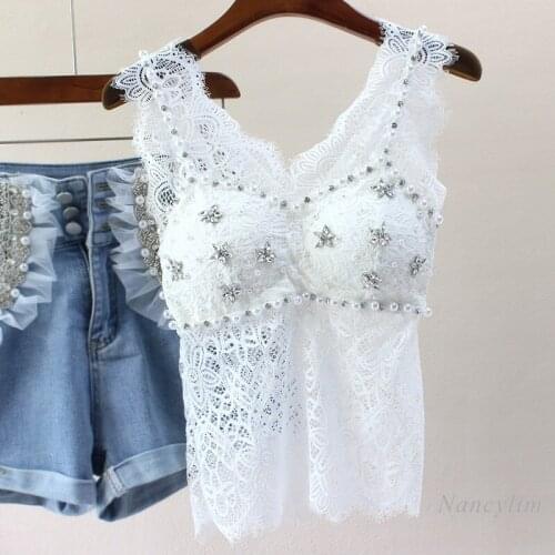 NANCYLIM Women's Cropped Tank Tops