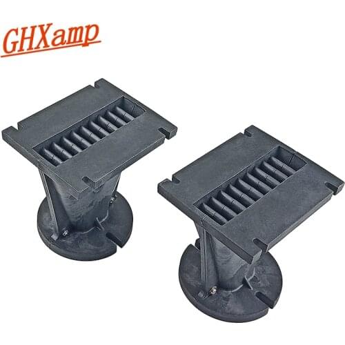25 Core Tweeter Horn Conversion Head Treble Horn Adaptor Shell ABS Plastic For 34 44Core Linear Speaker Audio Accessories 2PCS