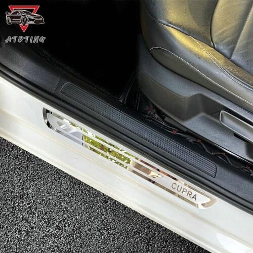 Suitable For Renault CUPRA Captur 2013 2014 2015 2017 2018 2019 2020 Stainless Steel Scuff Plate Door Sill Cover Accessories