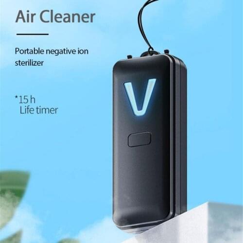 Portable Car Air Purifiers Household Anion Generator Air Purifier Remove Formaldehyde Smoke And Odor Car Electrical Appliances