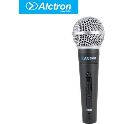 Alctron PM58S professional wired handheld music instrument dynamic microphone for ktv, home recording, stage performance