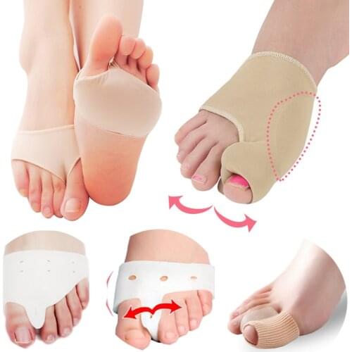 Silicone Bunion Corrector Toe Separator Orthopedic Hallux Valgus Corrector Bone Thumb Pedicure Foot Protector Foot Care Tools