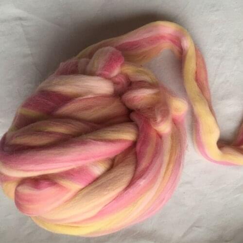 WFPFBEC mixture Merino Wool for felting wool roving fiber 50g 100g 200g 300g 500g 1000g Perfect in Wet and needle Felting no.103