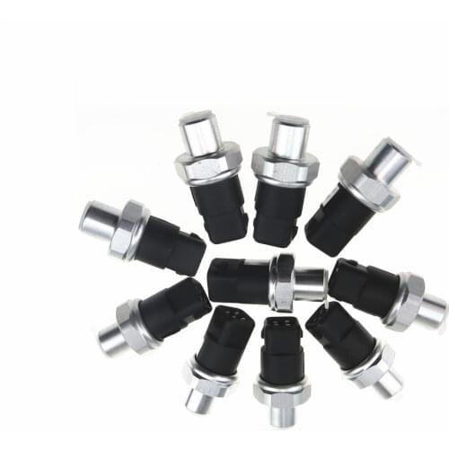 HONGGE Qty 10 Air Conditioning High Pressure Sensor Switch for Passat B5 A4 A8 Allroad S4 Superb 8D0959482B 8D0 959 482 B
