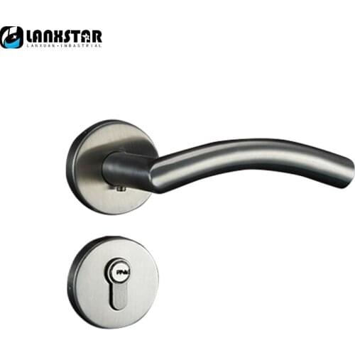 Factory Supply High-quality Stainless Steel Lock Mute Lockset Machinery Interior Door Decoration Materials Split Locks