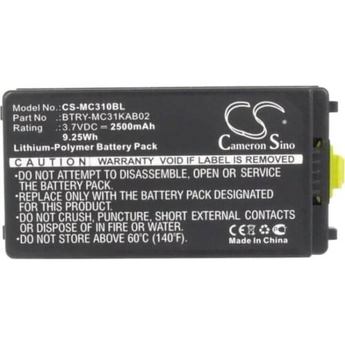 Cameron Sino 2500mAh battery for SYMBOL MC3100 MC3190 MC3190G MC3190-G13H02E0 MC3190-GL4H04E0A MC3190-KK0PBBG00WR