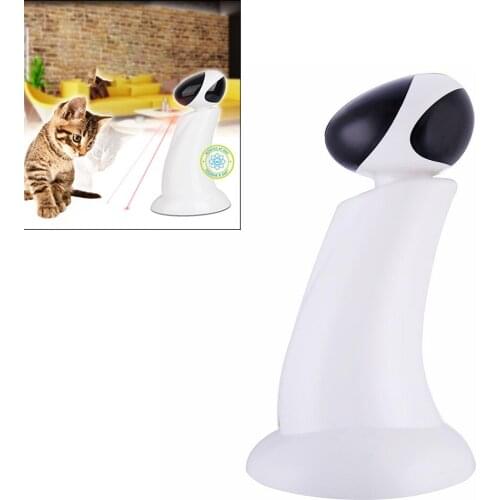 Automatic Cat Toy Cat Teaser LED Electronic Pet Kitten Training Entertaining Toy Pet Adjustable Training Supplies