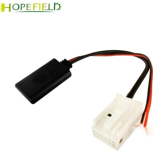 Car wireless media module audio input for Peugeot for Citroen RD4 radio stereo cable AUX adapter