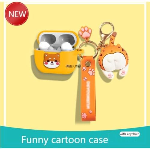 For Meizu POP PRO /POP 2/2s / Case Cartoon dog Wireless Bluetooth Earphone Case Charging box soft shockproof Cover Pop2S Case