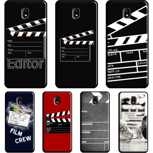 Film Clapperboard Cover For Samsung Galaxy A8 A6 A7 A9 2018 J8 J4 J6 Plus J1 A3 A5 2016 J3 J7 J5 2017 Case