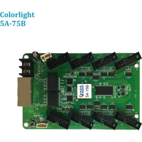 Colorlight 5A-75B LED Display Receiving Card Full Color LED Video Display Synchronous P3,P4,P5,P6,P8,P10 hub75 control card