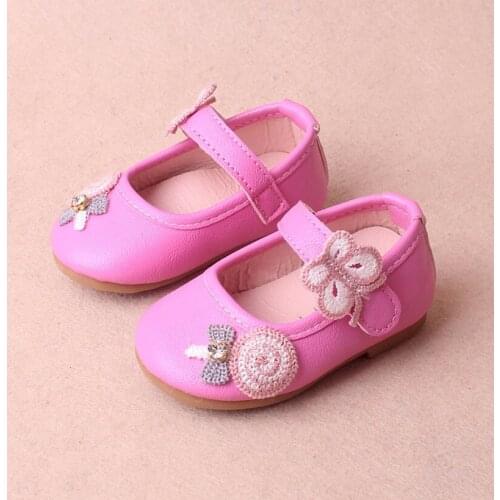 Baby Girls Sandals New Style Flower Children Sandals Comfort Casual Flat Toddler Shoes Baby Girls Summer Sandals Soft Baby Shoe