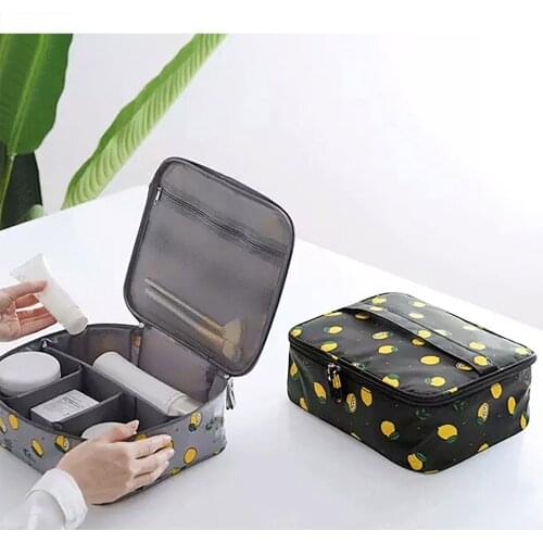 Travel Waterproof Toiletry Storage Bag Women Makeup Organizers Case Cosmetic Storage Container Wash Toiletries Kits Pouch