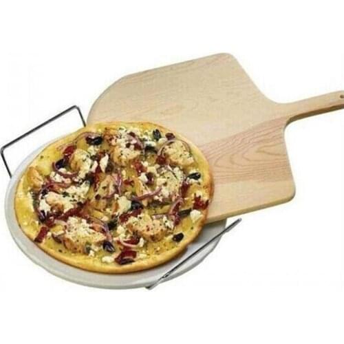12 Inch / 14 Inch Natural Wooden Pizza Peel Charcuterie Board Pizza Spatula Paddle for Baking Homemade Pizza and Bread