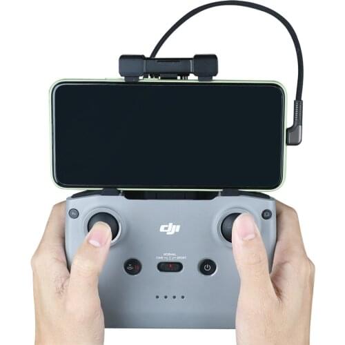 Mavic Air 2 Lighting Type-C Data Line Nylon Data Cable for DJI Mavic mini 2 /Air 2 Android Type c to Type c to IOS Lighting