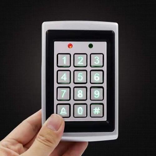 Keypad Access Controller With Backlight Metal Shell Single Door Control Independent Password Access Control Equipment Digital