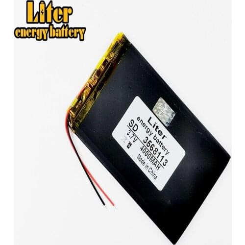3.7V 4000MAH 3568113 3570110 3570115 Lithium polymer Battery with protection board For Tablet TALK7X Colorfly E708 Q2 AM