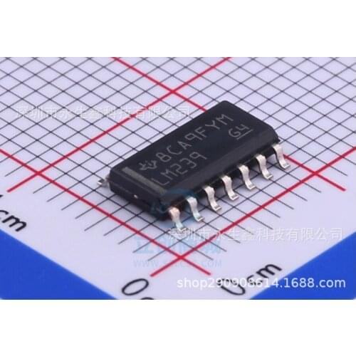 5/pcs Brand New & Original LM239DR SOP14 Patch Quad Voltage Comparator LM239