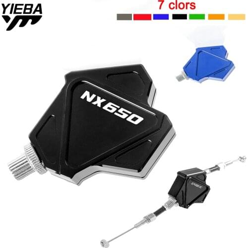 For Honda NX650 NX 650 2000-2019 2018 Motorcycle Accessories CNC Aluminum Stunt Clutch Lever Easy Pull Cable System Motocross