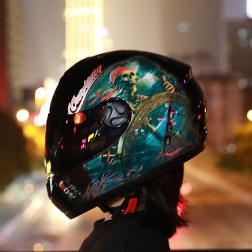 Ais helmet men and women electric motorcycle helmet full helmet four seasons winter warm knight gray personality