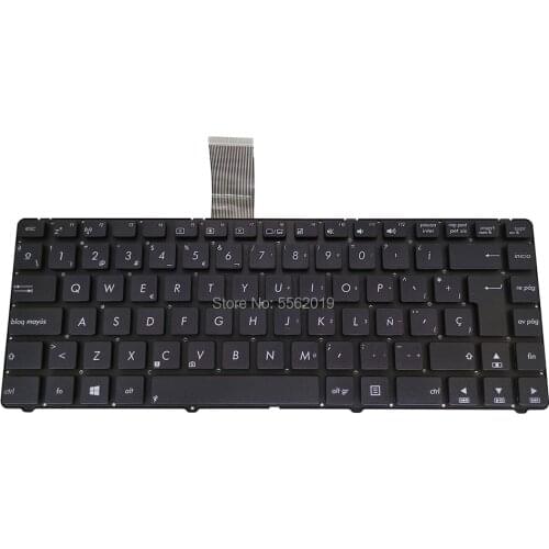 OVY SP Replacement keyboards for ASUS U37 V VC laptop U37V U37VC Spanish black Notebook keyboard 0KNB0 4113SP00 Genuine new